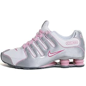 Nike Shox NZ Girls' Running Shoe white/pink 312807-112