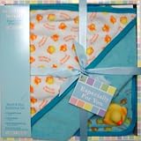 Wash and Dry Bathtime Boxed Gift set in BLUE