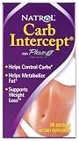 Natrol Carb Intercept with Phase 2 Starch Neutralizer, (2 Pack) Capsules, 120-Count Bottle