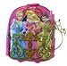 Disney Princess Girls' Backpack - kids size backpack with bonus costume crown