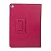 Bear Motion for iPad Air 2 - Genuine Leather Folio Case for iPad Air 2 with Auto Sleep/Wake Feature - (Hot Pink)