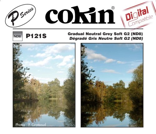 Cokin P121S Grad Grey G2 SFT(ND8)Square Filter 