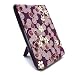JAVOedge Cherry Blossom Flip Style Case for Amazon Kindle 2 (Twilight Purple)