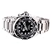 Seiko Men's SKA371P1 Kinetic Black Dial Watch with Bracelet