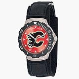 Calgary Flames Men's Agent Series Watch with Velcro® Band from Game Time