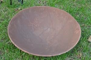 Pflanzschale, Blumenschale, rost, Metallschale Amazon.de Garten