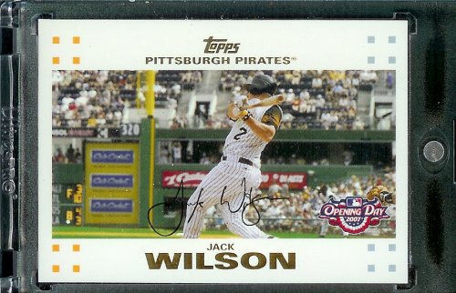 2007 Topps Opening Day #39 Jack Wilson Pittsburgh Pirates - Mint Condition - Shipped in Protective Display Case !