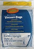 Eureka Style LS Vacuum Bags Generic 3 pack