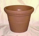 *17 SANDSTONE ROUND PLANTER )6 - 17 Inch - Tan