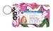 Vera Bradley Zip ID Case in Priscilla Pink