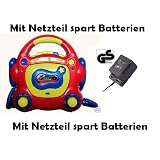 HERU Kinderkassettenrekorder CC 16706 mit Netzteil spart Batterienvon "HERU"
