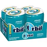 Orbit Wintermint Sugarfree Gum, 55 Count (Pack of 4)