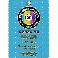 Professor Harold's Video Flash Cards MULTIPLICATION