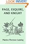 Page, Esquire, and Knight (Yesterday's Classics)