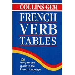 Collins Gem French Verb Tables (Collins Gems)