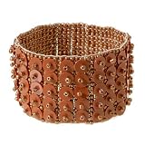 Copper Temptations Sequined/Beaded Stretch Bracelet