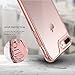 Caseology Waterfall for Apple iPhone 8 Plus Case (2017) / for iPhone 7 Plus Case (2016) - Minimal & Transparent - Rose Gold