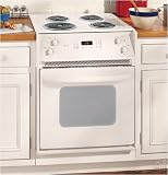 GE Profile: JMP31CLCC 27'' Drop-in Electric Range with 4 Coil Heating Elements, Self-Clean Oven & Du