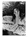 Baudelaire's Tomb, Monparnasse Cemetery, Paris People Giclee Poster Print by Simon Ma...