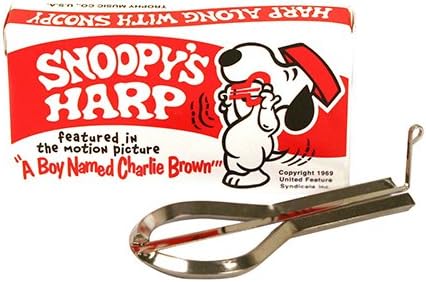 Christmas Stocking Stuffer - Snoopy Jaw Harp Deluxe