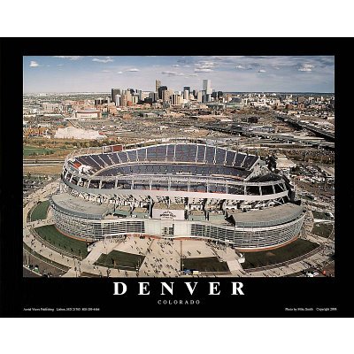 (8x10) Mike Smith Denver Broncos Invesco Field Sports Poster Print