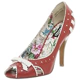 Naughty Monkey Womens Live Wire Pump,Red,6 M