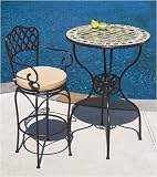 Alfresco Home 21-0148 / 21-0365 Portobello 30 Round Bistro Table