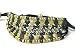 Black and Goltone Metal Ball and Crystal Friendship Fashion Bracelet