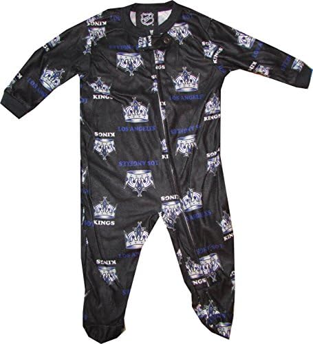 Los Angeles LA Kings Sleeper Coverall 6 - 9 Months Infant Baby