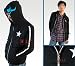 Vocaloid black Rock Shooter hoodie Sweatshirt Jacket Cosplay Costume Any Size