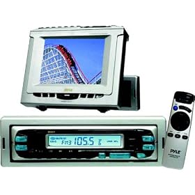 5" In-Dash Monitor with TV and AM/FM Tuners