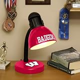 University of Wisconsin Badgers Desk Dorm Lamp