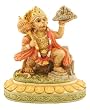 Casted Stone Colorful Hanuman Statue