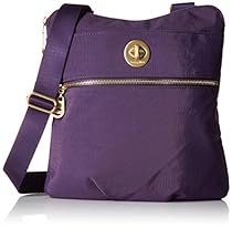 Baggallini Gold International Hanover Crossbody, Grape
