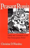 Peasant Russia: Family and Community in the Post-Emancipation Period