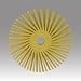 Scotch-Brite Radial Bristle Disc, 35000 rpm, 1" Diameter, 80 Grit, Yellow (Pack of 24)