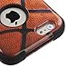 iPhone 6 Case , Case Loca Rugged Dual Layer Armor Defender Apple iPhone 6 Case 4.7 inch Hybrid Cover + Stylus Pen (Basketball)
