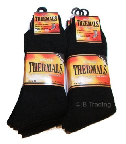 6 Mens Thermal Winter Socks