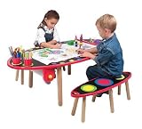 Super Art Table with Paper Roll