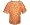 Orange (Animal Party Clovers Print)