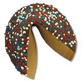Gourmet Food : Giant Fortune Cookie - Patriotic