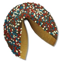 Giant Fortune Cookie - Patriotic