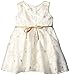 Youngland Girls' 2 Piece Dress Set Velour Cardigan with A-Line Dress