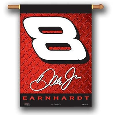 #8 Dale Earnhardt Jr. Double Sided 28" X 40" Outdoor Hanging NASCAR Banner