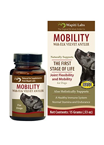 Wapiti Labs Dog Mobility Pet Supplement Formula, 15gm
