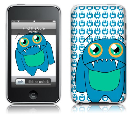 MusicSkins Find The Cure Monster selbstklebende Schutzh&uuml;lle f&uuml;r iPod touch (2./3. Generati Preisvergleich