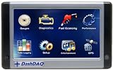 DashDAQ OBD2 Scantool, Custom Gauges, Color Touch Screen, GPS Navigation, Fuel Economy Meter, Data Logger, Performance Calculator