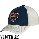 NFL Men's Chicago Bears Classics Structured Flex Hat - Tw92Z (Putty, Small/Medium)