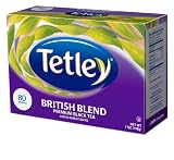 Tetley British Blend Premium Black, 80-Count Tea Bags (Pack of 6) by Tetley On Sale