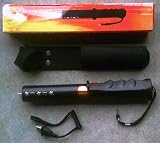 Self Defensive Flashlight Stun Gun with Carrying Case 11 inches long